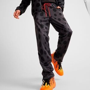 Puma X Cheetos Men's Black Polka Dot Pants size small
